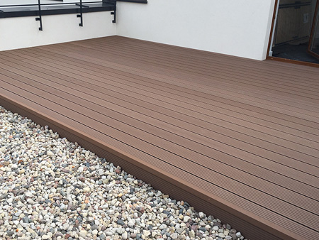 Outdoor wood plastic panel rendering